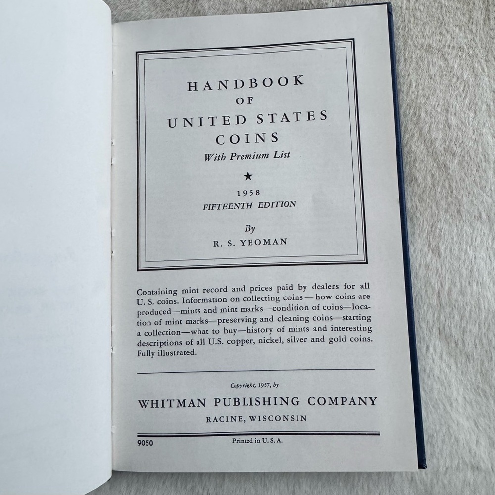 Handbook of United States Coins - Picture 2 of 7